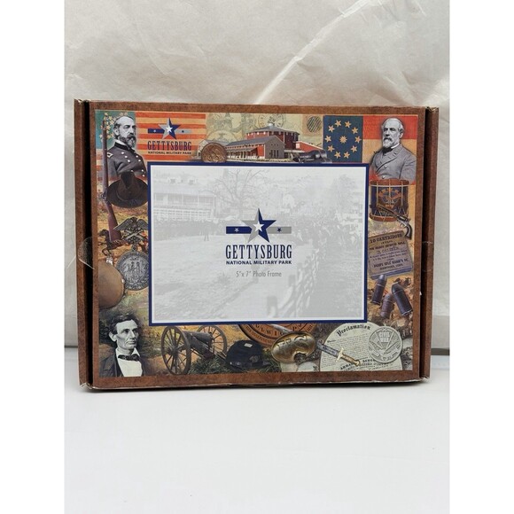 Gettysburg National Park Collector Photo Picture Frame 5 X 7 Civil War Design - Picture 3 of 11